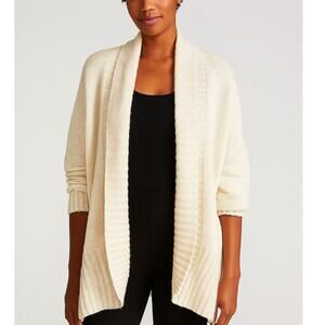 Alice + Olivia Chunky Knit Oversized Cardigan Sweater Wool Mohair Cashmere